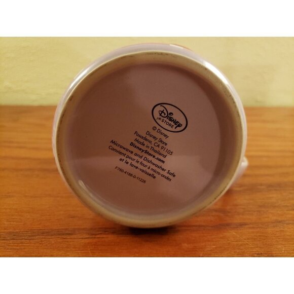 Vintage Minnie Mouse Hearts Disney Mug Coffee Tea Pink and Lavender Embossed - Picture 7 of 7